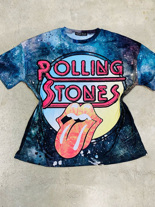 TSHIRT ROLLING STONES UNIVERSE OVERSIZE